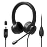 Port Connect USB Headset 1.8m Cable with Mic and Padded/Soft Cushions image 5