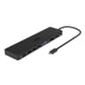 Port USB Type-C 1 x USB3.1|2 x USB 3.0|2 x USB 2.0|1 xHDMI-DP-VGA| Micro+SD Card Reader|1 x Mini DP|1 x RJ45|1 x Audio-Microphone| PD 100W image 1