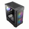Antec VX100M ARGB Micro-ATX Mini Tower Gaming Chassis image 4