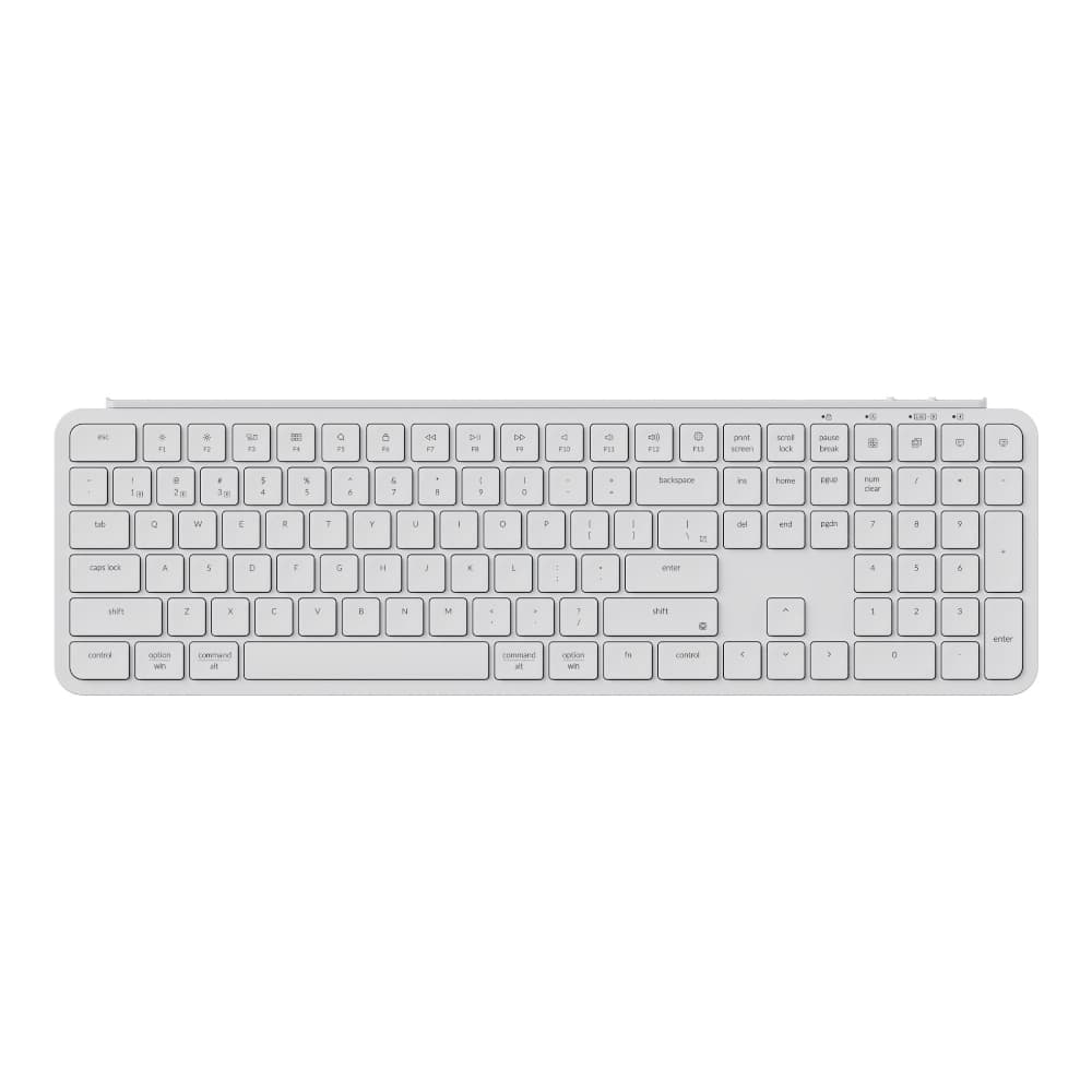 Keychron B6 Pro Ultra-Slim 100% Wireless Keyboard – Ivory