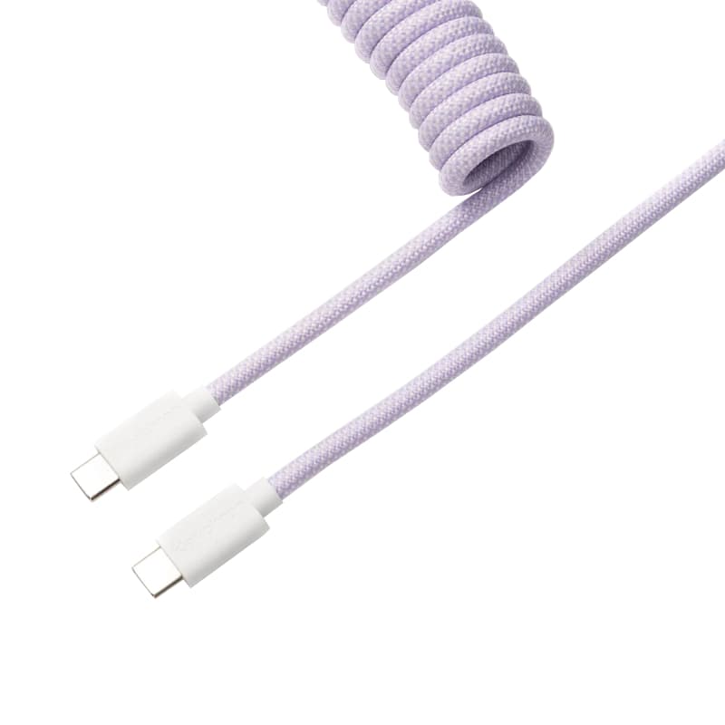 Keychron Coiled Aviator Cable - Light /Straight