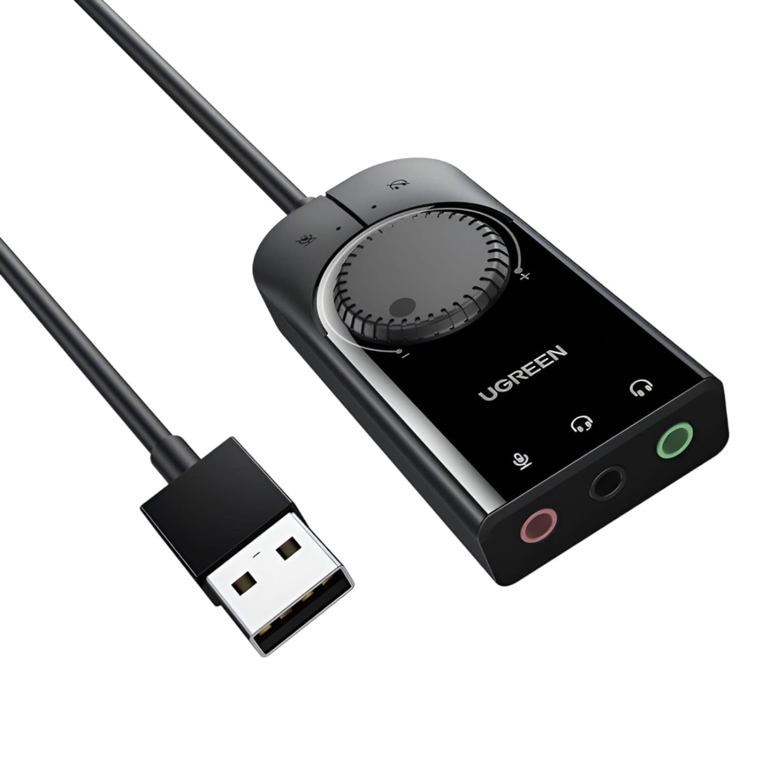 UGREEN CM129-40964 USB-A to 3.5mm External Stereo Sound Adapter