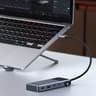 UGREEN 6-in-1 Type-C Hub with 4K HDMI, 100W PD and 10Gbps USB Ports – Grey image 2