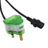 Gizzu Surge Protector 16A Kettle Plug Cable 1.5M image 1