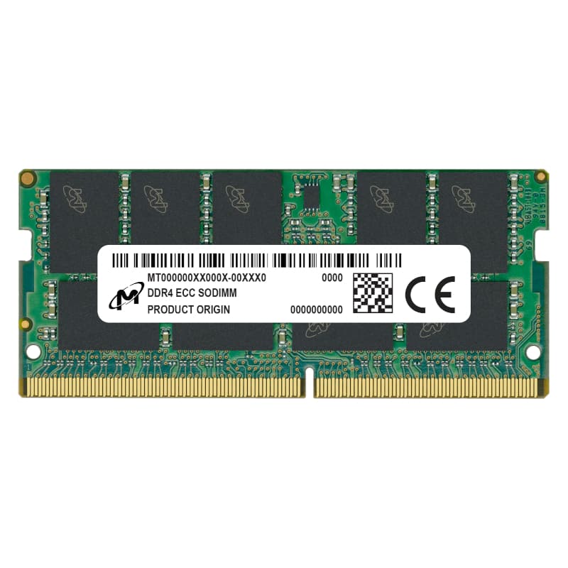 Micron MTA18ASF4G72HZ-3G2R 3200MHz DDR4 ECC SODIMM Memory