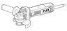 L850 115 Small Angle Grinder, soft start, restart protection, elaborate dust sealing & slim long life motor image 1