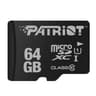 Patriot LX CL10 64GB Micro SDHC Card image 1