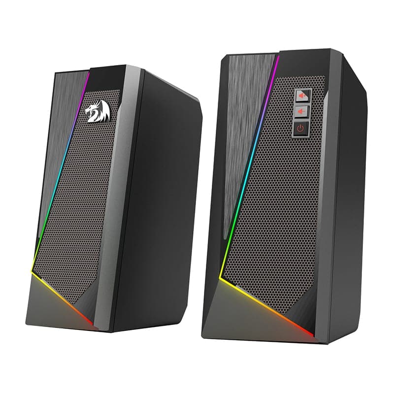 REDRAGON 2.0 Satellite Speaker ANVIL 2 x 3W RGB USB|Aux Gaming Speaker