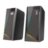 REDRAGON 2.0 Satellite Speaker ANVIL 2 x 3W RGB USB|Aux Gaming Speaker image 1