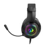 REDRAGON Over-Ear HYLAS Aux (Mic and Headset)|USB (Power Only) RGB Gaming Headset image 4