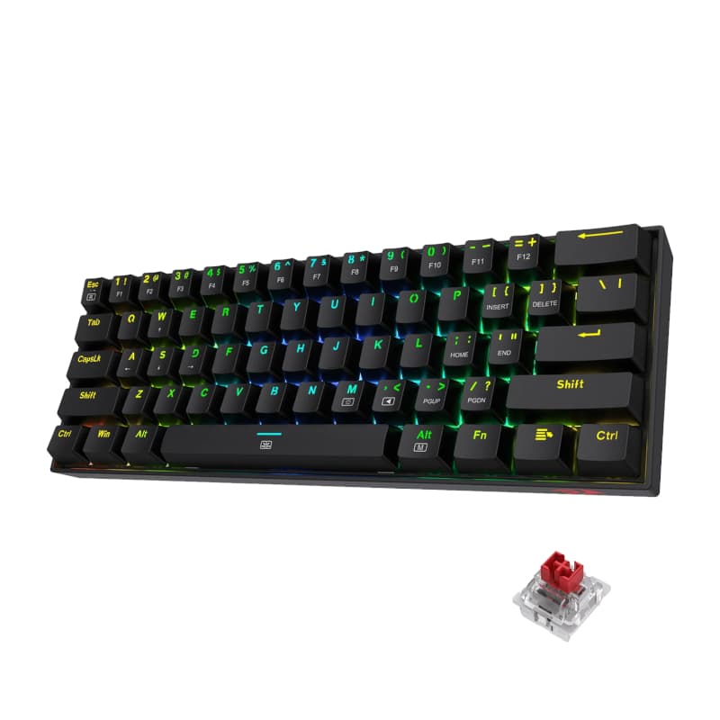 REDRAGON DRAGONBORN Wired Mechanical Keyboard RGB 67Key Design