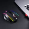 REDRAGON VAMPIRE ELITE Wireless 16000DPI|8 Button|Ergonomic Design|P3335 Optical Sensor|Type-C Cable|RGB Backlit Gaming Mouse image 3