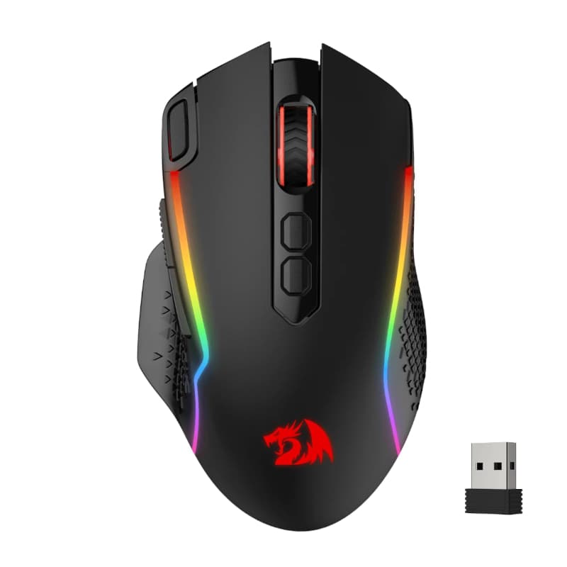 REDRAGON Taipan Pro 10000DPI RGB Wireless Gaming Mouse