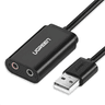 UGREEN USB to 3.5mm External Stereo Sound Adapter image 1