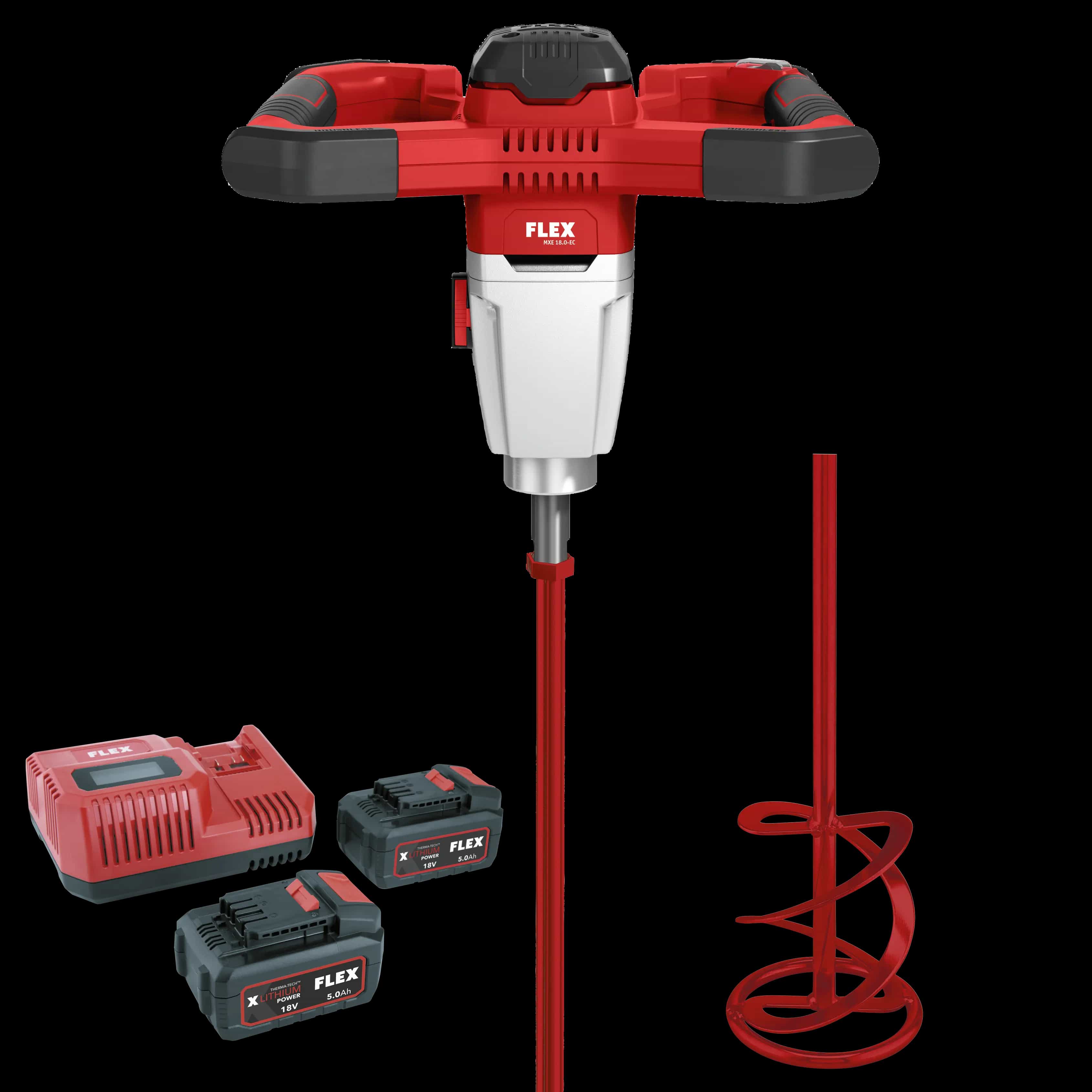 MXE 18.0-EC/5.0 Set + HP2 120 Cordless mixer set 18.0 V