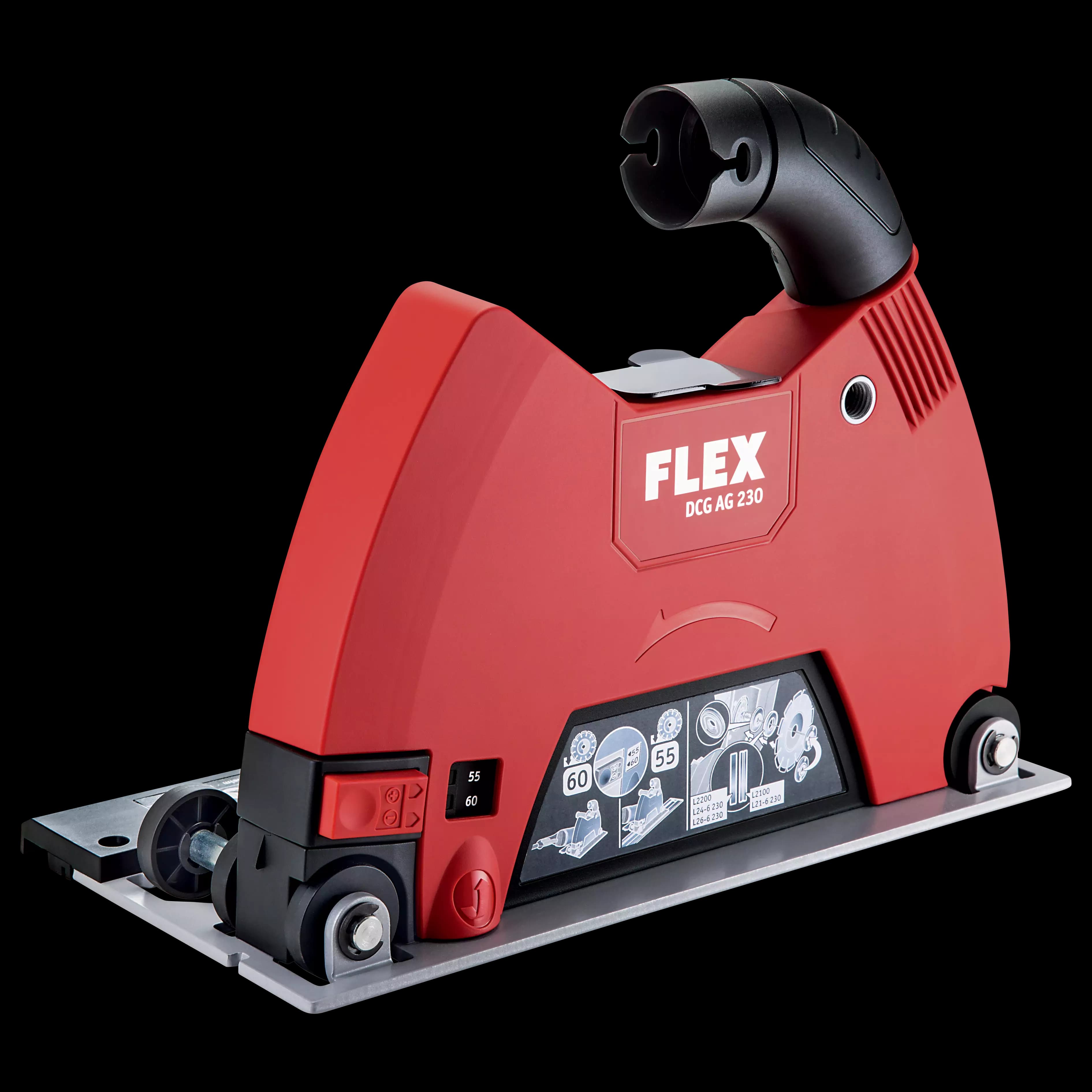 AG 230 Extraction hood cutting for large angle grinder, 230 mm