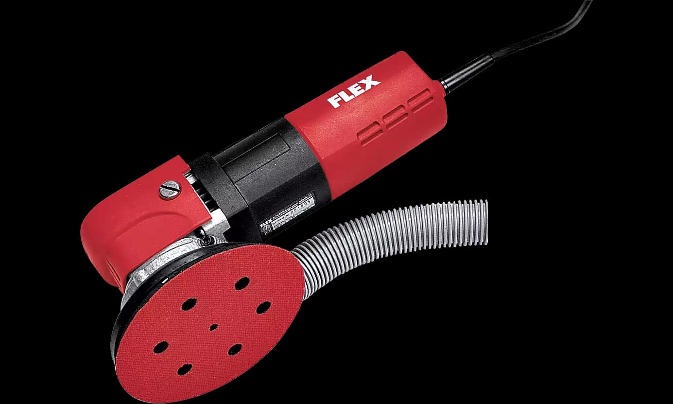 X 1107 VE 150mm random-orbit sander with dust extraction, 8mm orbit