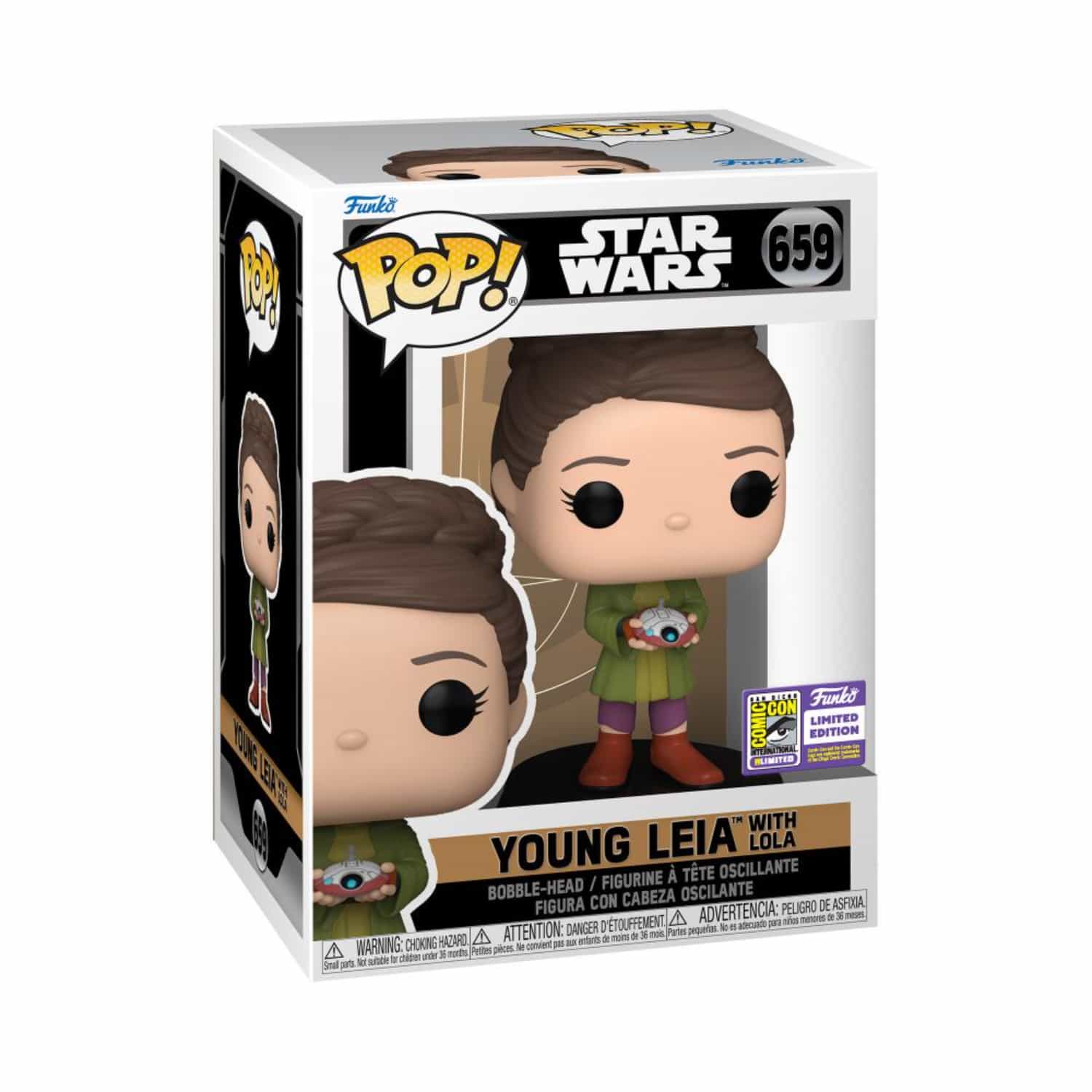 Funko Pop!: Star Wars - Young Leia (Funko 2023 Summer Convention Limited Edition) (Comic Con Limited Edition)