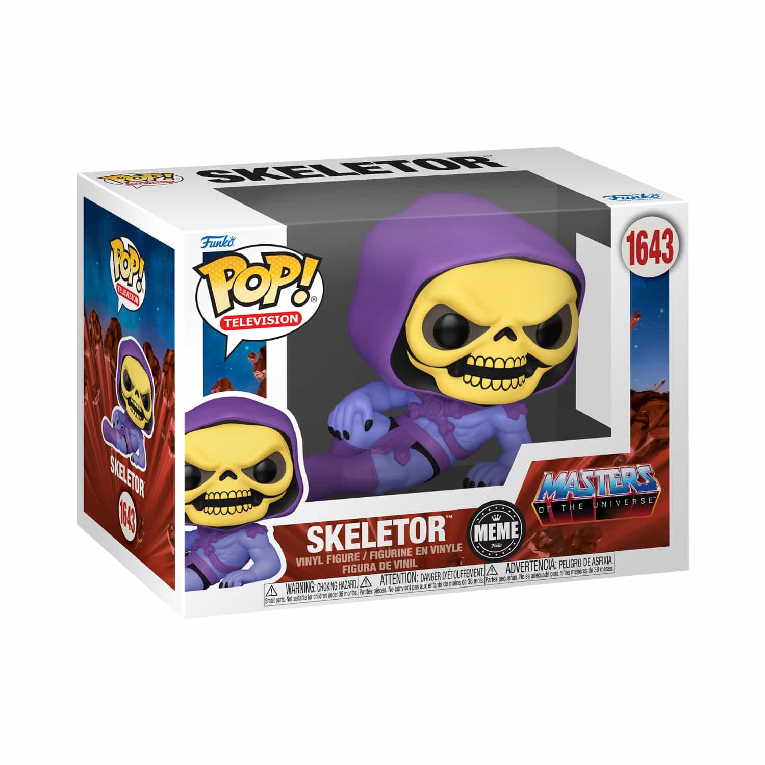 Funko Pop! Television: Masters Of The Universe - Skeletor (Skeletor Facts Meme)