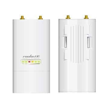 Ubiquiti Rocket 5AC Lite, Atheros MIPS 74Kc 720 MHz, 128 MB DDR2 SDRAM, 16 MB NOR FLASH, 1x 10/100/1000 Mbps, 2x RP-SMA (Waterproof ), Passive PoE, 24V, 0.5A Gigabit PoE Adapter included