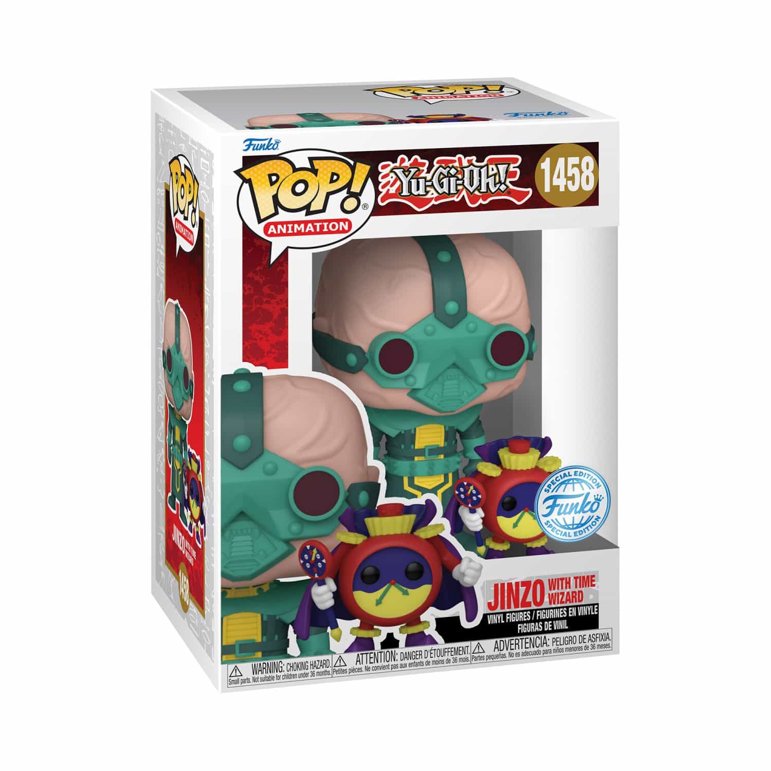 Funko Pop! Animation: Yu-Gi-Oh! - Jinzo with Time Wizard (Special Edition)