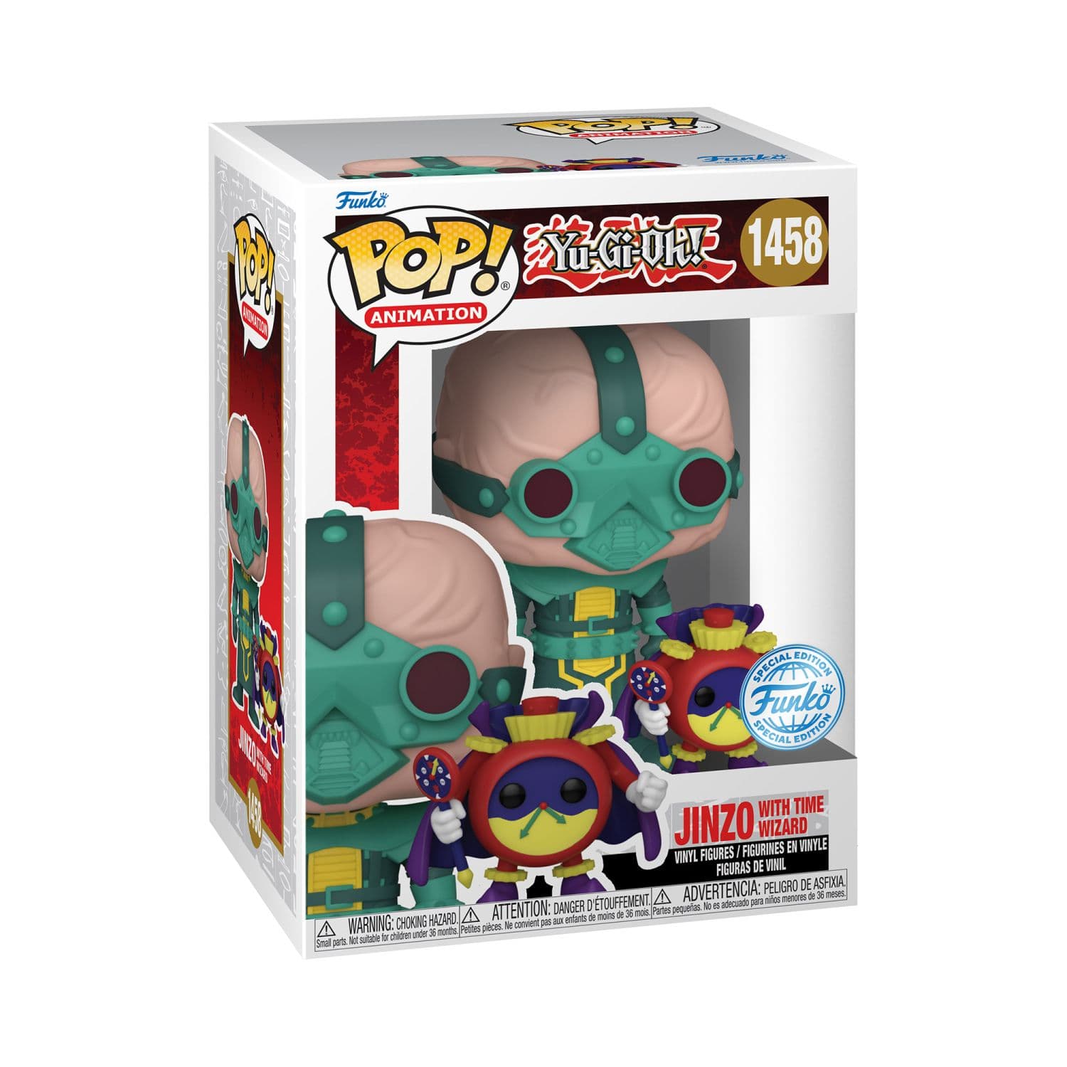Funko Pop! Animation: Yu-Gi-Oh! - Jinzo with Time Wizard (Special Edition)