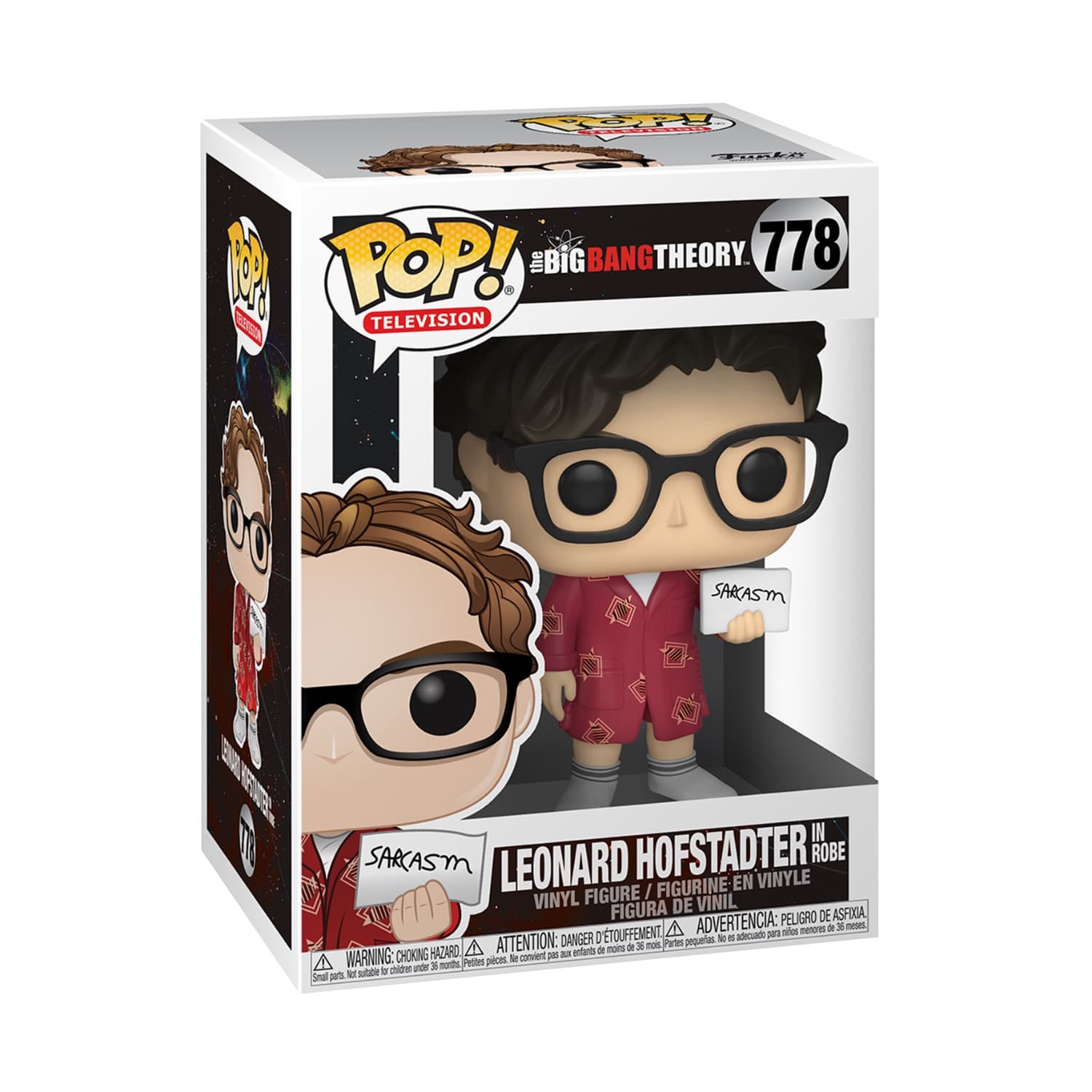Funko Pop! Television: The Big Bang Theory - Leonard Hofstadter In Robe