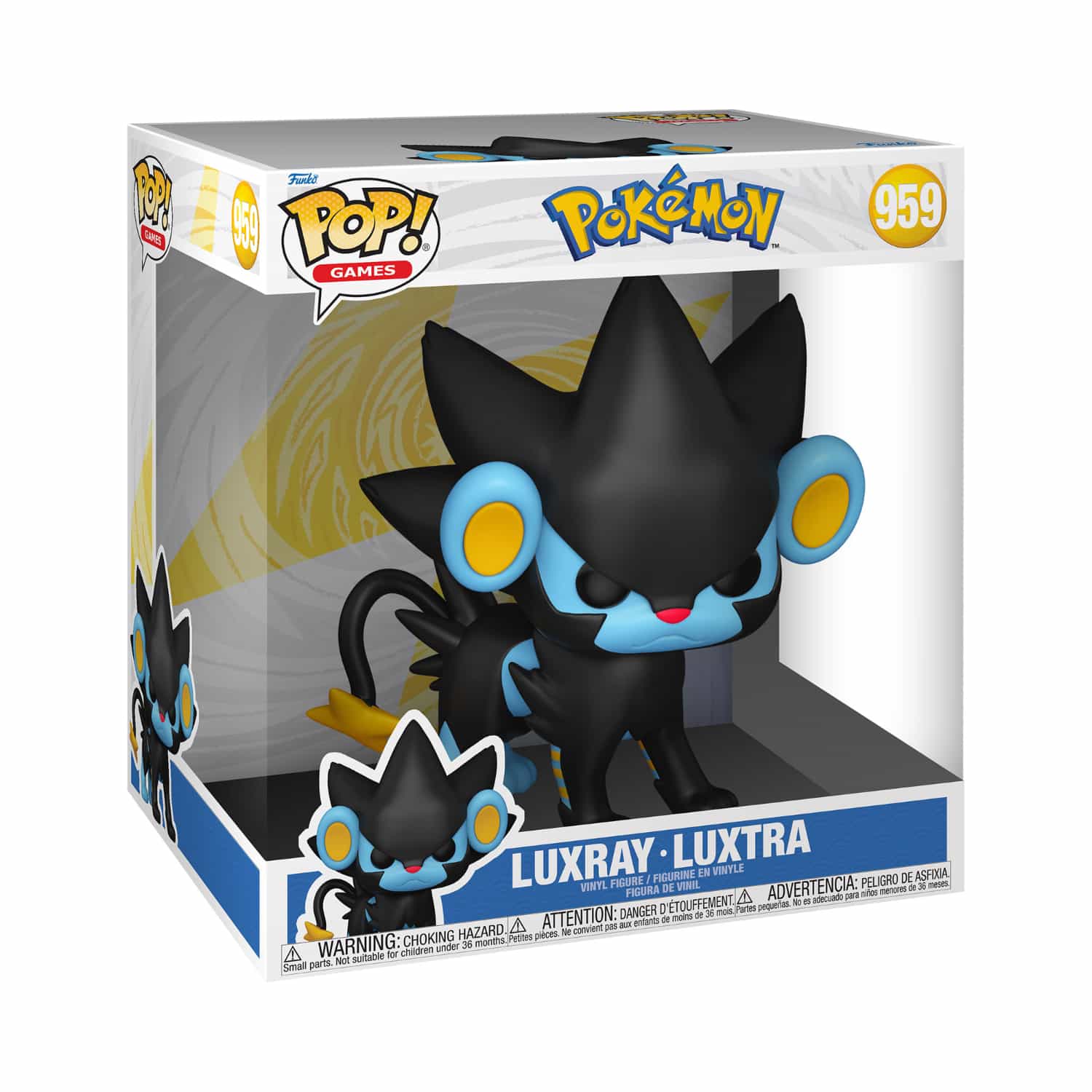 Funko Pop! Jumbo Games: Pokemon - Luxray