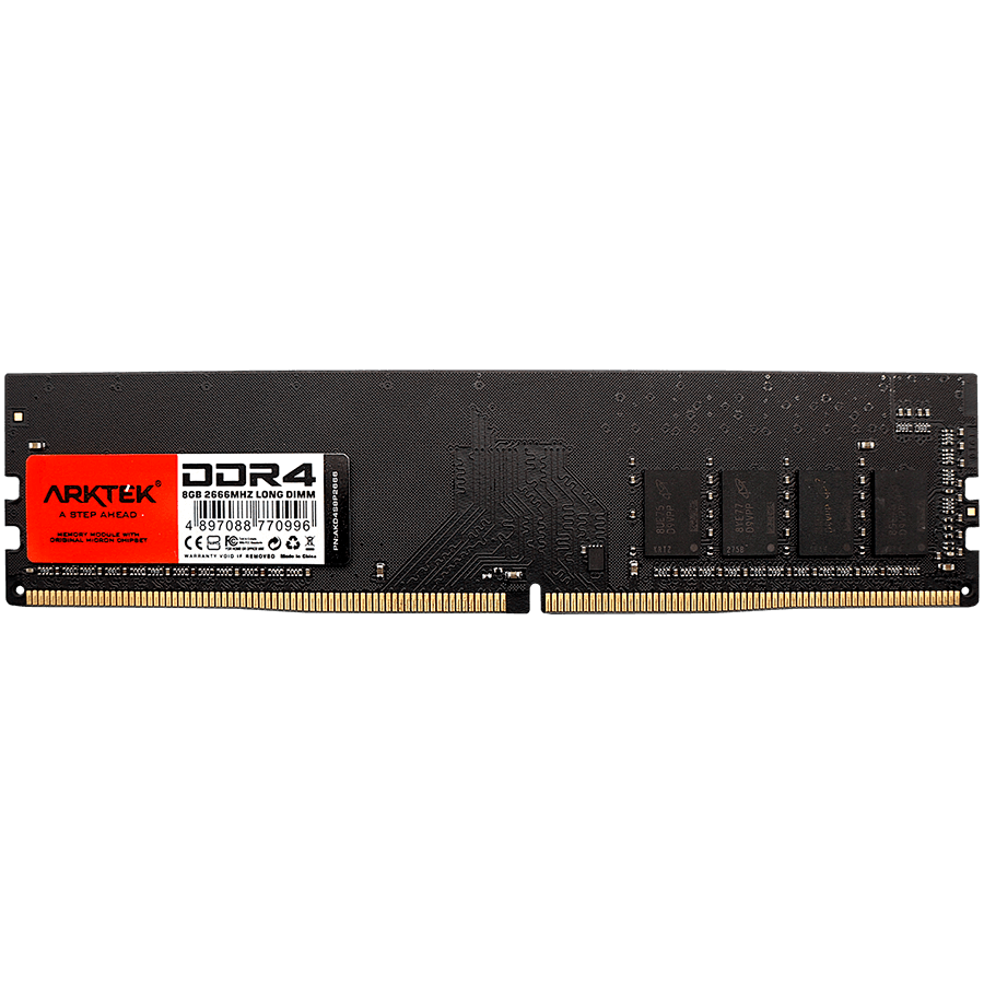 Arktek Memory DDR4 PC-3200 DIMM RAM Module for PC Desktop