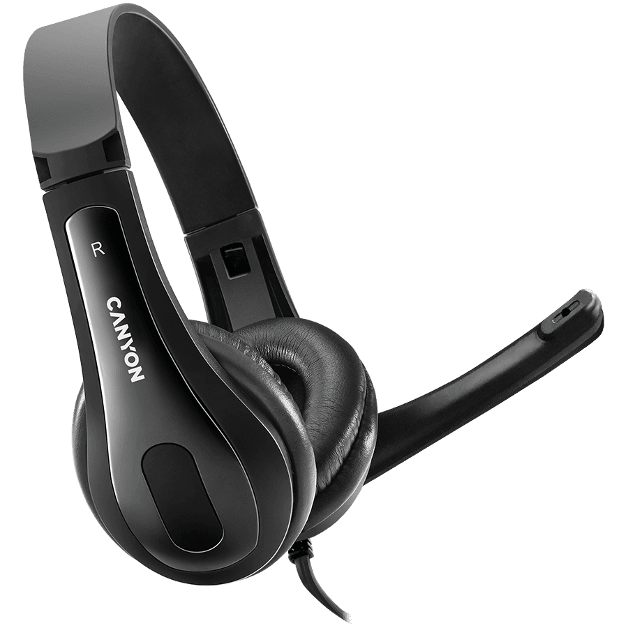 CANYON PC headset CHSU-1 PC Mic USB 2m