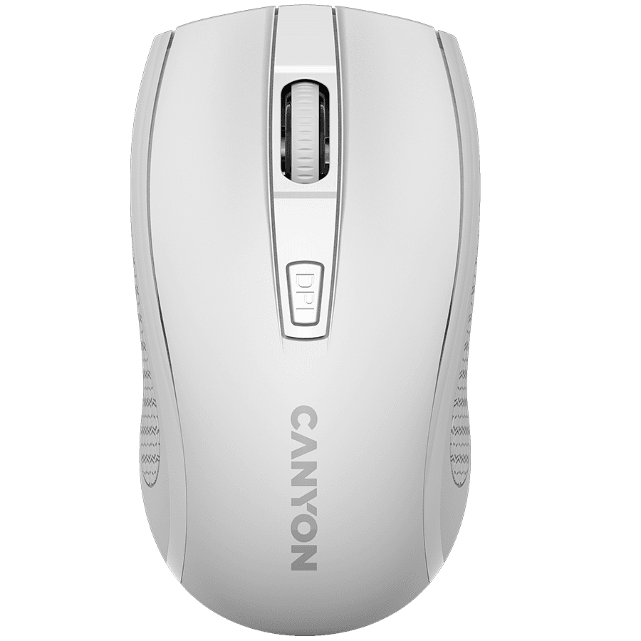 CANYON MW-7, 2.4Ghz wireless mouse, 6 buttons, DPI 800/1200/1600, with 1 AA battery ,size 110*60*37mm,58g,