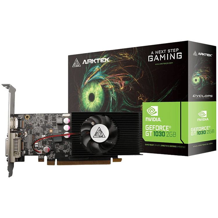 Arktek GT1030 DDR4 4GB Low Profile GPU