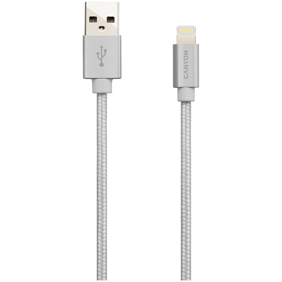 CANYON cable MFI-3 Lightning 12W 1m