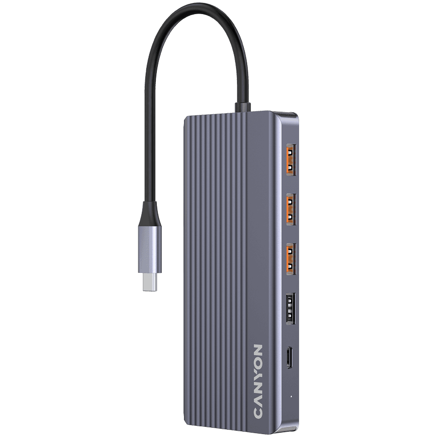 CANYON hub DS-16 13in1 4k USB-C