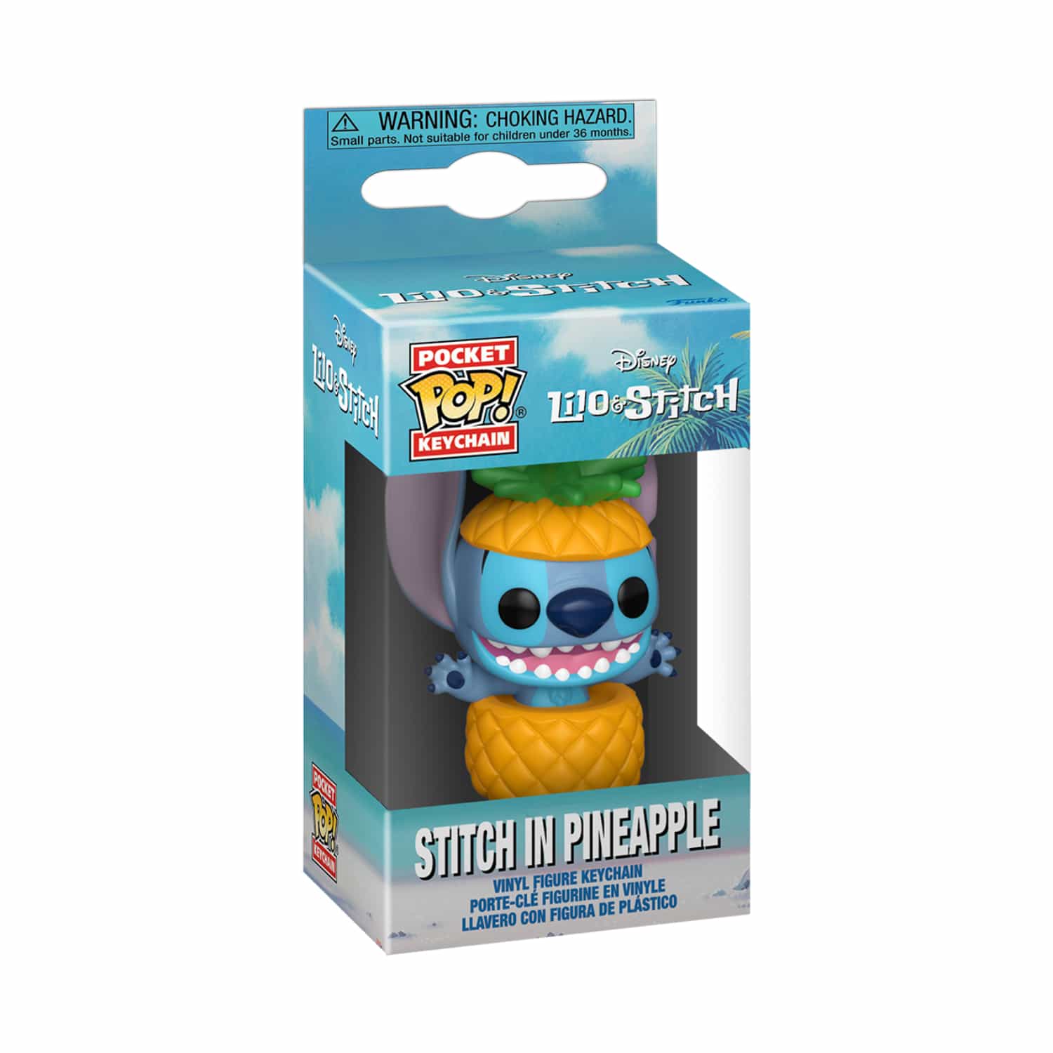 Funko Pop! Pocket Keychain: Lilo & Stitch - Stitch In Pineapple