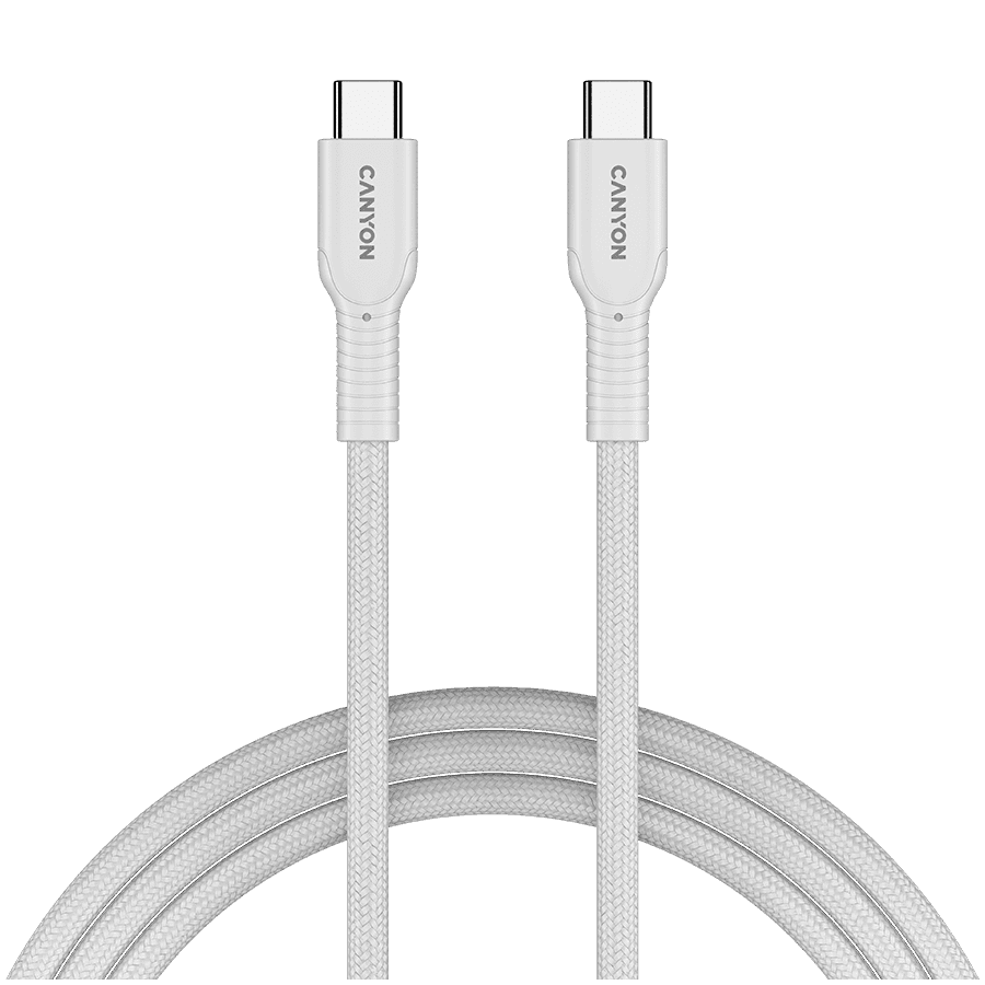 CANYON cable OnWire 60CL C-C 60W COLOR Braided 1m
