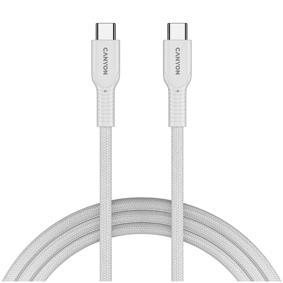 CANYON cable OnWire 60CL C-C 60W COLOR Braided 1m