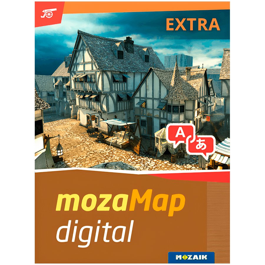 Multilingual Historical Atlas - Extra edition. 1year, 1device. 150 maps.