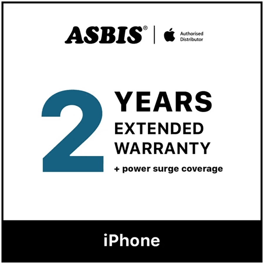 Additional 2-years warranty + power surge coverage for iPhone 17 Pro