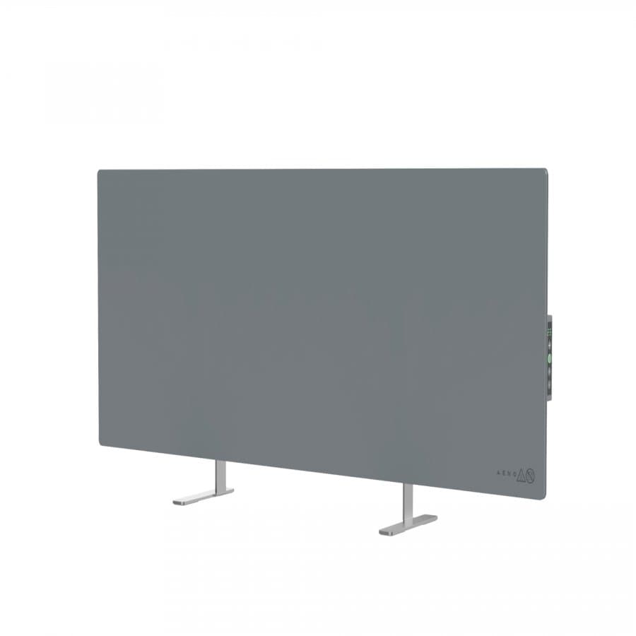 AENO Premium Eco Smart Heater, 700W, LED display, Tempered glass, Infrared+convection heating type, Plug type: South Africa (M type), Grey, Manufacturer: AENO