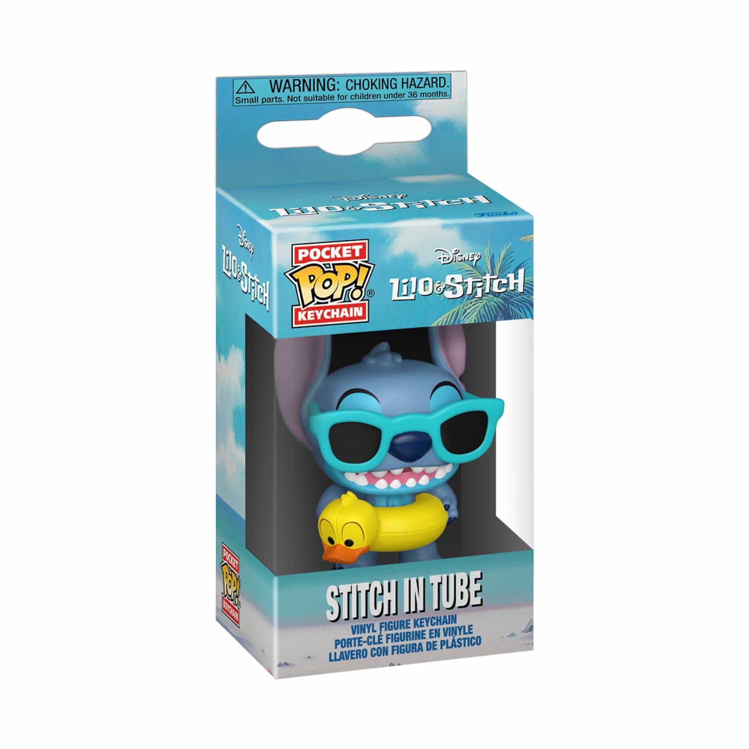 Funko Pop! Pocket Keychain: Lilo & Stitch - Stitch In Tube