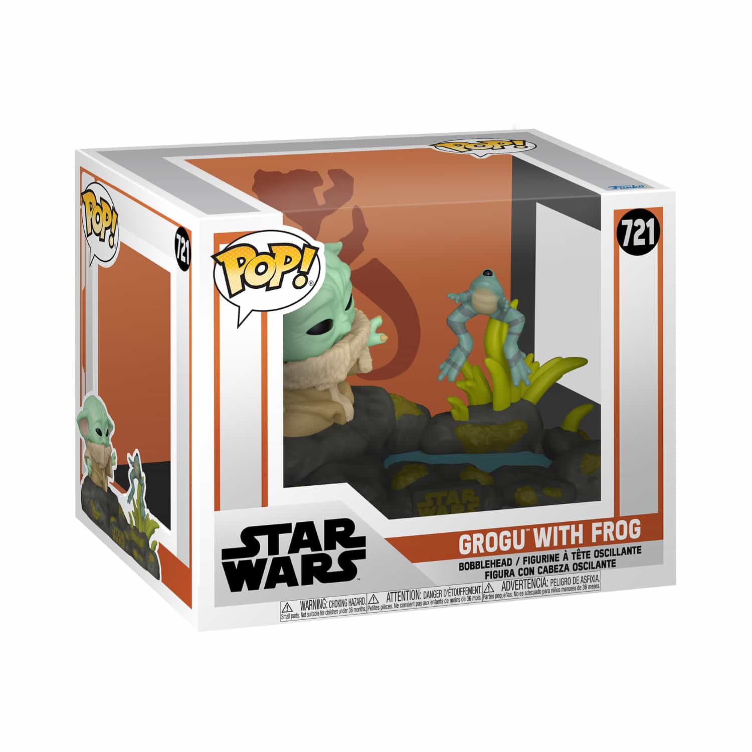 Funko Pop! Deluxe: Star Wars The Mandalorian™ - Grogu™ with Frog!