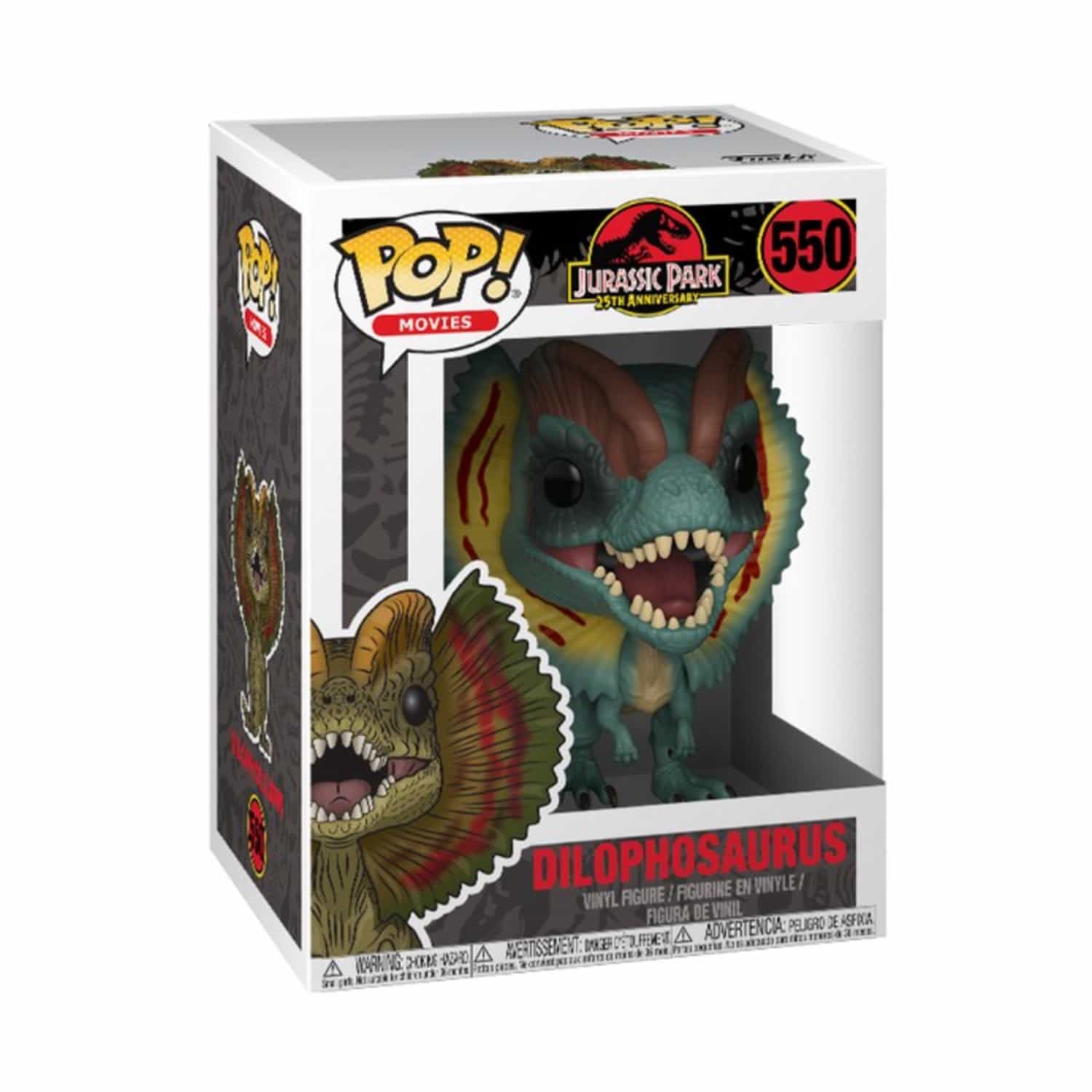Funko Pop! Movies: Jurassic Park - Dilophosaurus