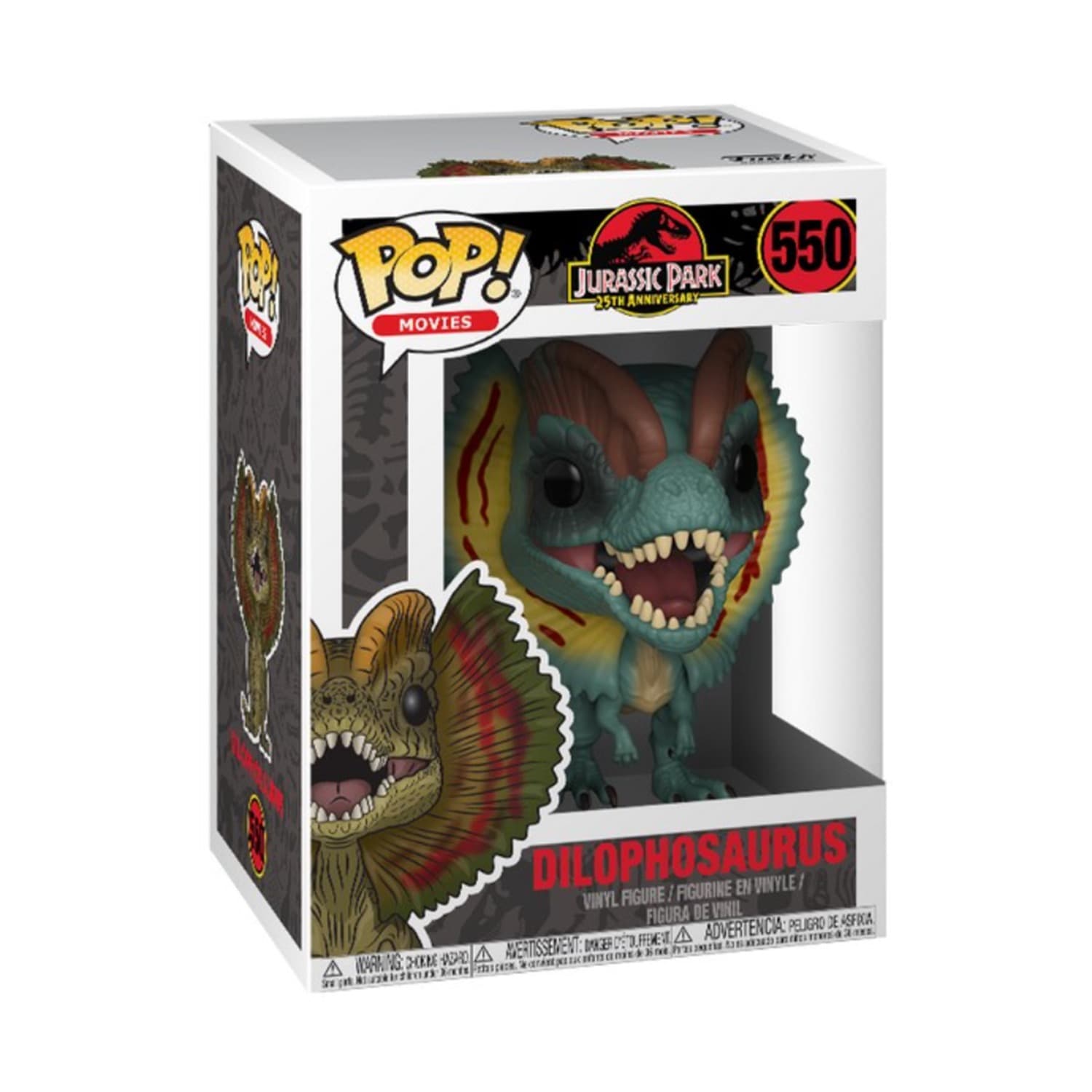 Funko Pop! Movies: Jurassic Park - Dilophosaurus
