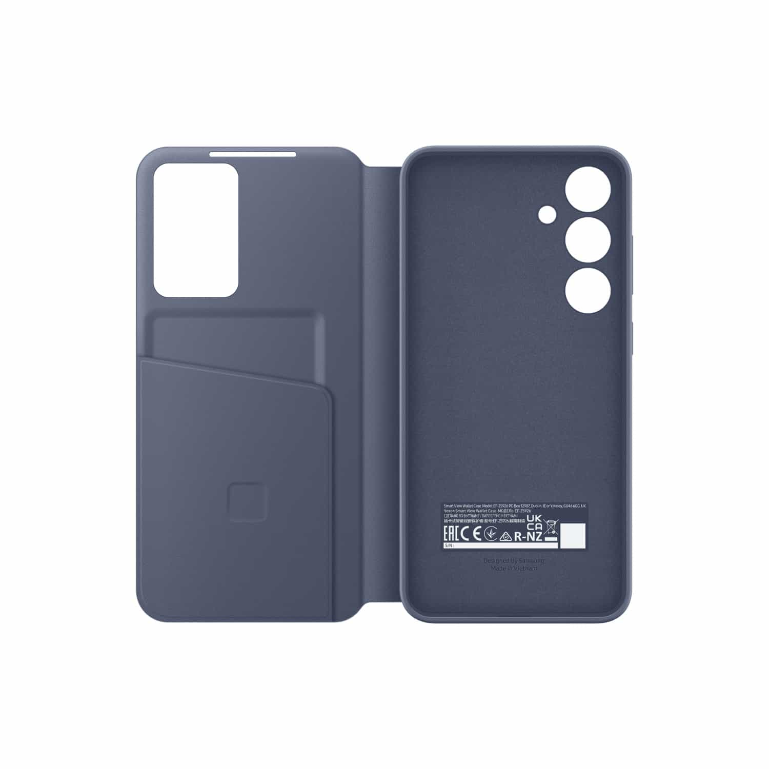 Samsung Smart View Wallet Cover - Samsung Galaxy S24+ - Violet