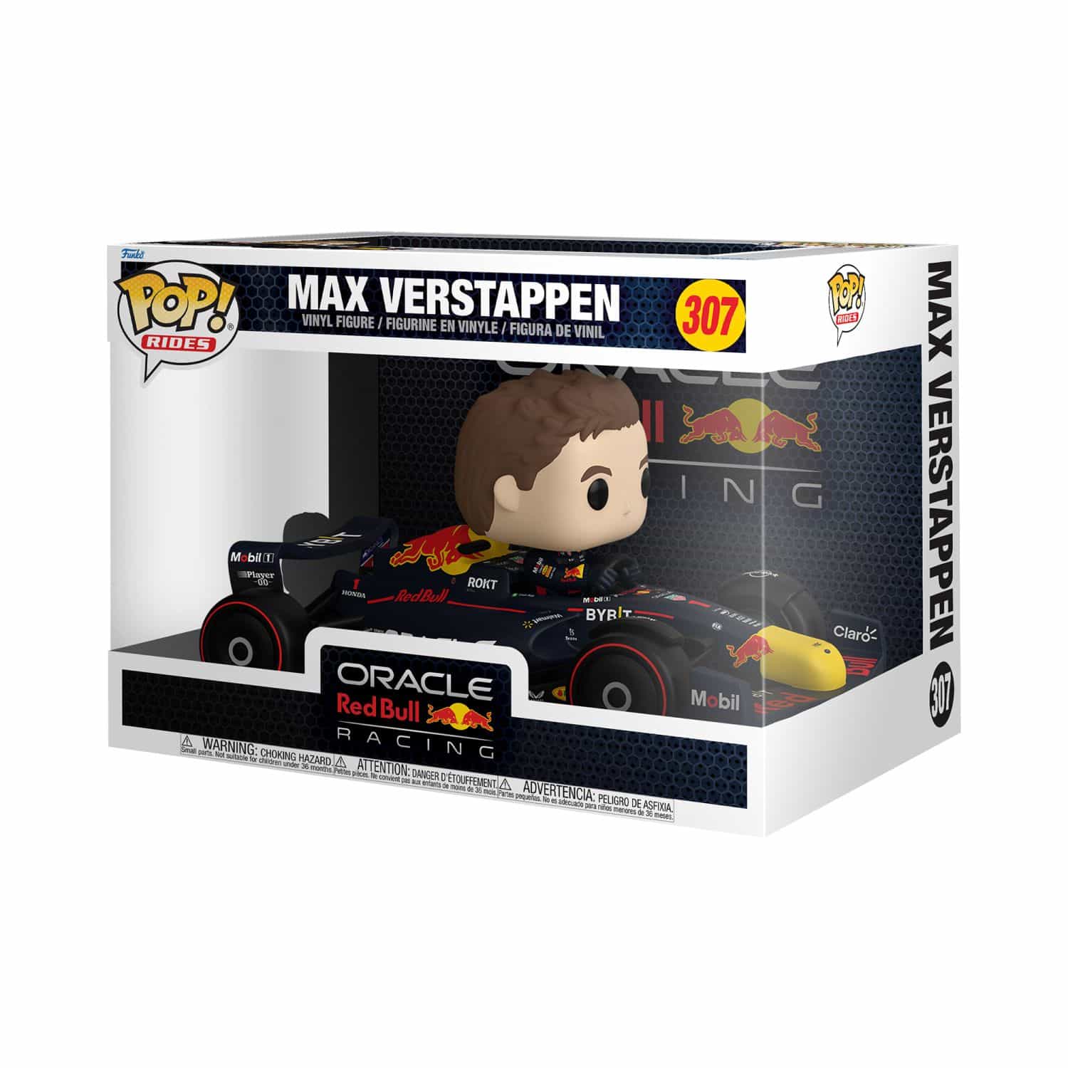 Funko Pop! Rides Super Deluxe: Bull Racing - Max Verstappen