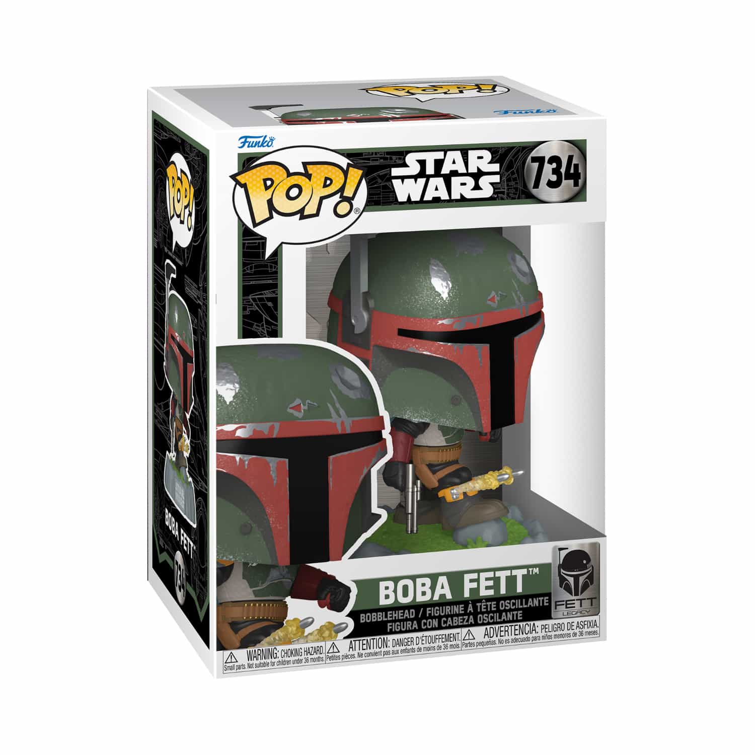 Funko Pop!: Star Wars - Boba Fett With Kneepad Rockets