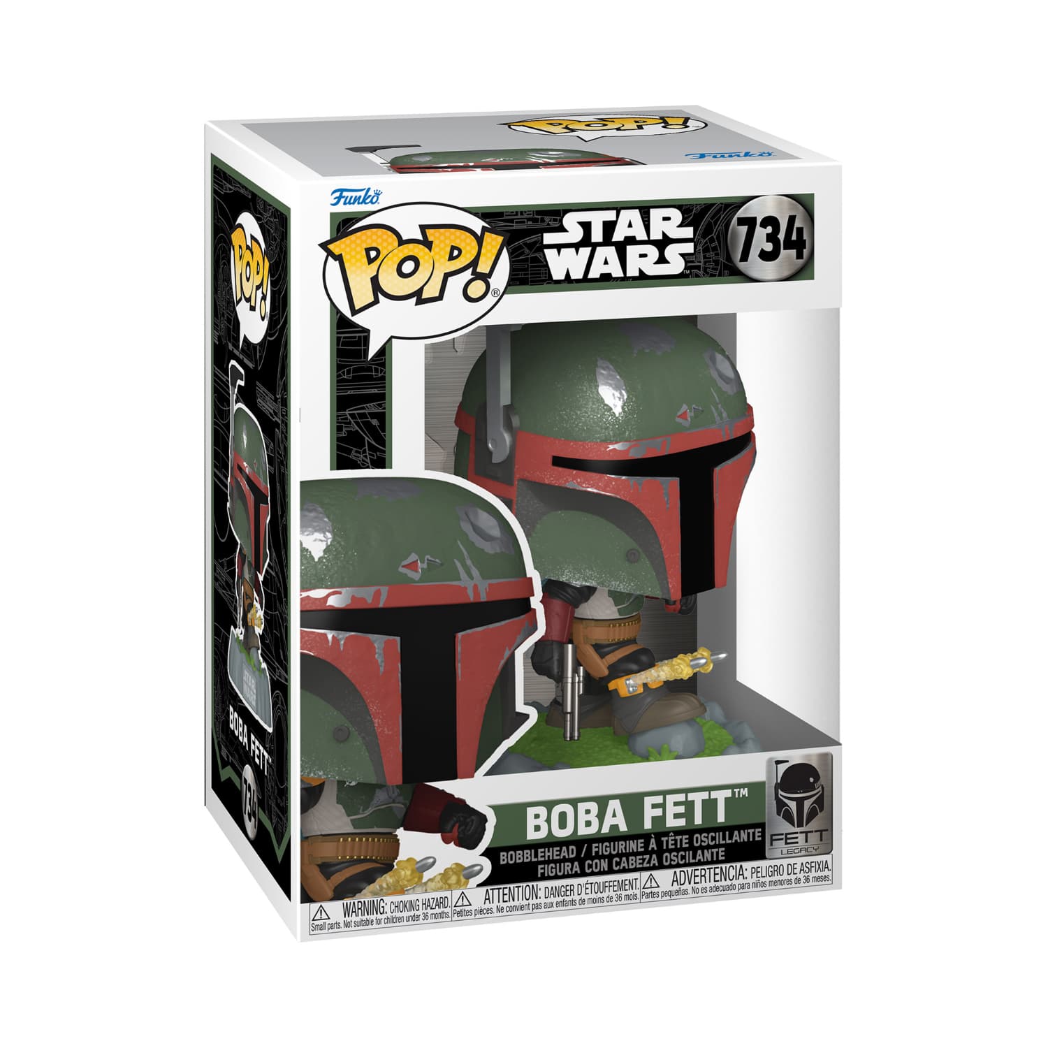 Funko Pop!: Star Wars - Boba Fett With Kneepad Rockets