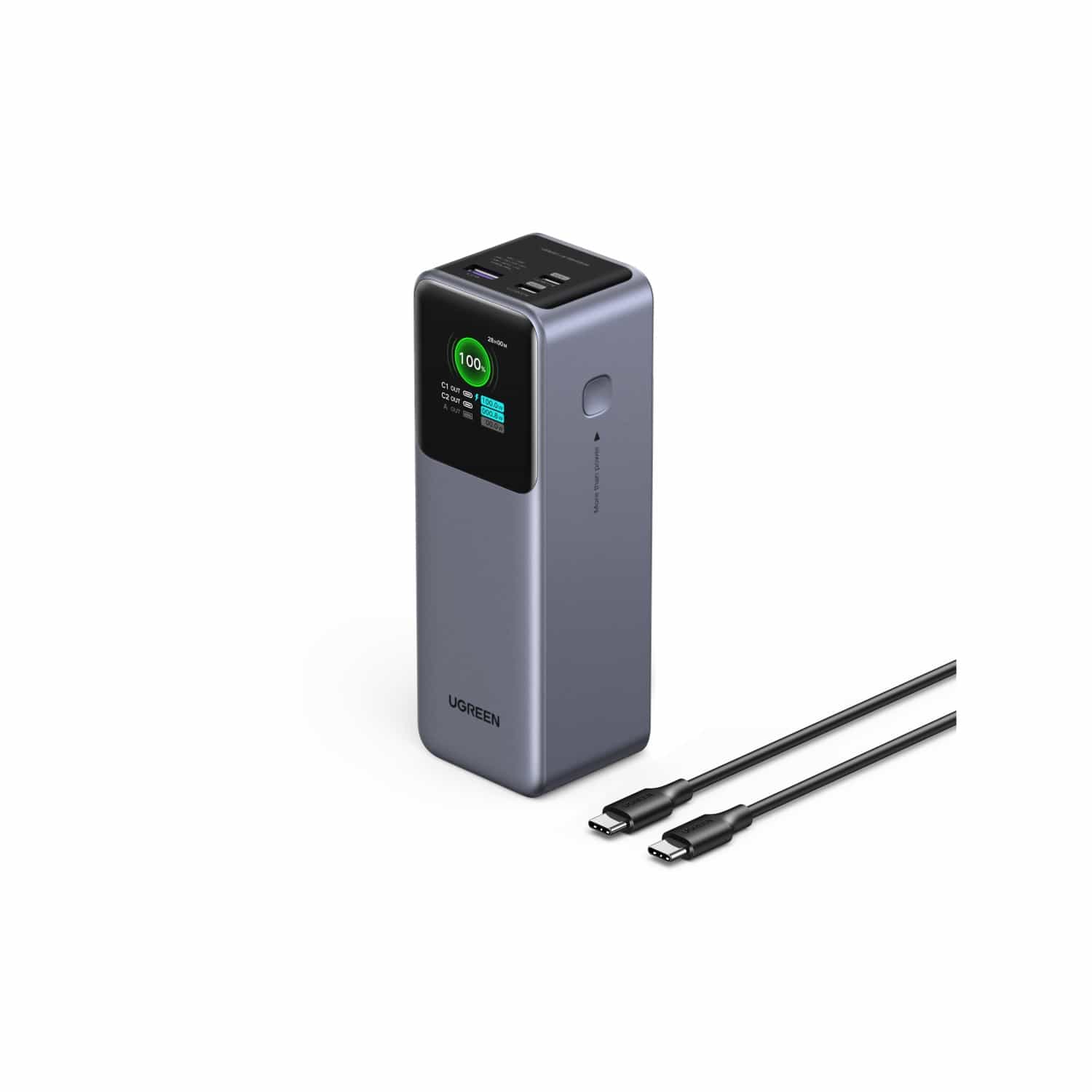 UGREEN Nexode Power Bank 20000mAh 130W - Grey
