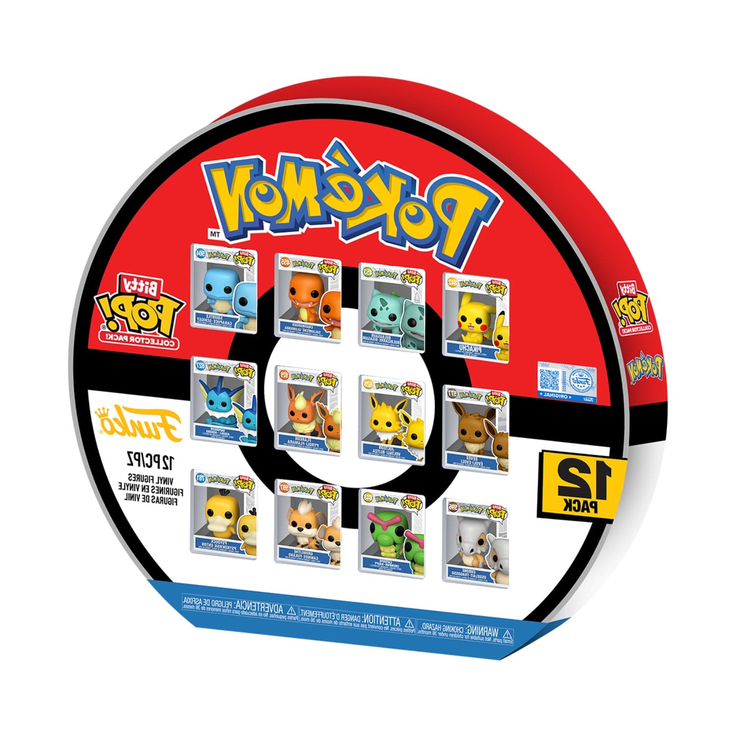 Funko Bitty Pop! Collector Pack: Pokemon - 12 Pack(Special Edition)